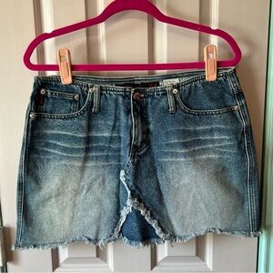 Y2K Mudd Denim Mini Skirt Size 13